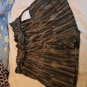 Paperbag waist shorts